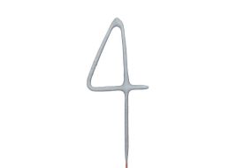 wunderkerze zahl 4 1 