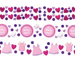 babyshower konfetti girl 