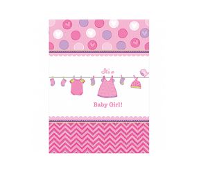 babyshower tischdecke girl 