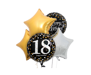 ballon bouquet 18 geburtstag elegant 1 