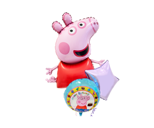 ballon bouquet peppa pig 