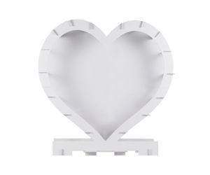 ballon rahmen diy herz 