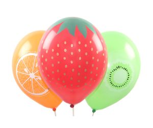 Früchte Ballons