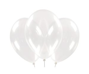 Kristall-Ballons transparent