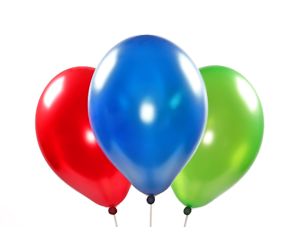 Metallic-Ballons assortiert