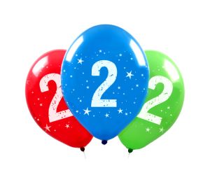 Zahlen Ballons 2