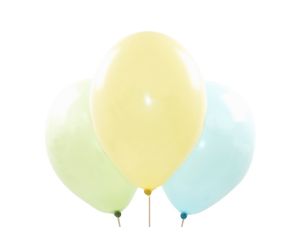 ballons pastell assortiert 