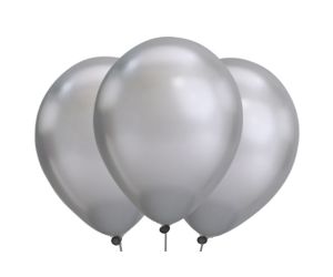 Ballons silber Chrome