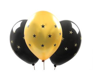 ballons sternen gold 1 