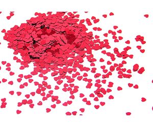 deko konfetti herz rot 1 