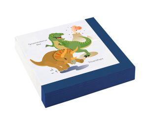 dinosaurier servietten 