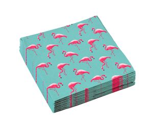 flamingo servietten 