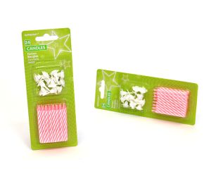 geburtstagskerzen pink 1 