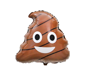 Emoji Poo Ballon