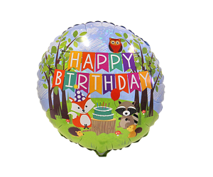Fuchs Biber Geburtstag Ballon