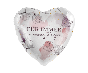 Für immer in unseren Herzen Ballon