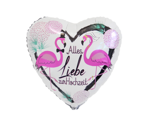 Alles Liebe zur Hochzeit Ballon
