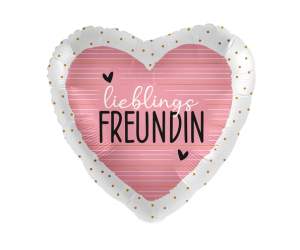 Lieblingsfreundin Herzballon
