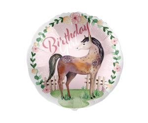 Pferd Birthday Ballon