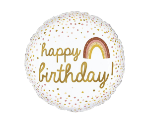 Rainbow Birthday Ballon