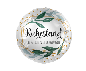 Ruhestand Glückwunsch Ballon