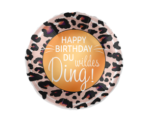 Birthday wildes Ding Ballon