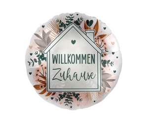 Willkommen Zuhause Ballon