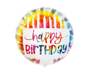 geschenkballon birthday cake 