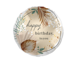 geschenkballon birthday nature 