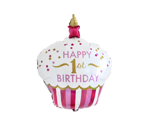 geschenkballon cupcake 1 girl 1 