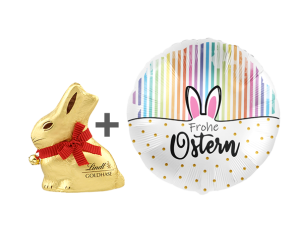 geschenkballon farbige ostern set 