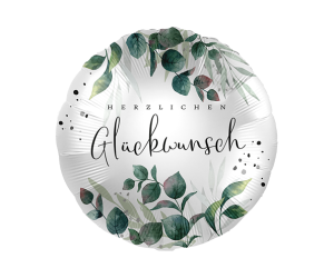 geschenkballon glueckwunsch nature