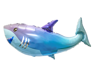 geschenkballon haifisch 