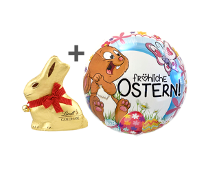 geschenkballon happy easter set 1 