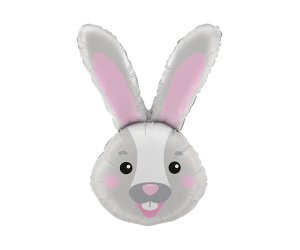 geschenkballon hase kopf 