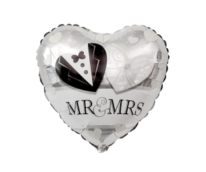 geschenkballon mr mrs 1 