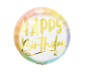 geschenkballon ombre 