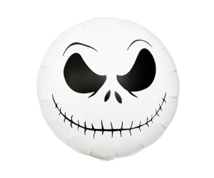 geschenkballon scary face ballon 