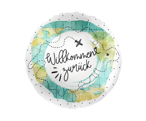 geschenkballon willkommen zurueck 