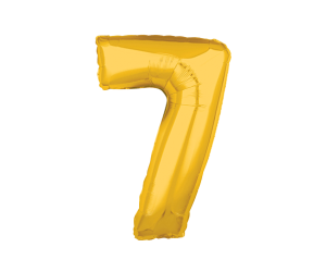 geschenkballon zahl 7 gold 1 