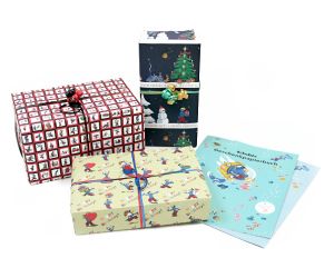 globi geschenkpapier 