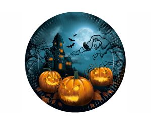 Halloween Kürbis Teller