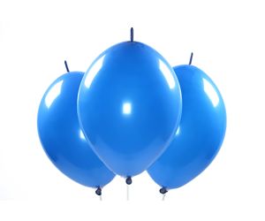 Kettenballons blau