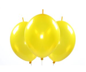 Kettenballons gelb