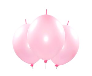 Kettenballons rosa