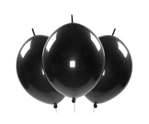 Kettenballons schwarz