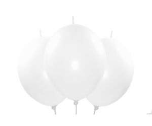 Kettenballons weiss