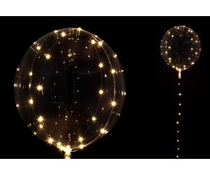 led lichterkette ballon weiss 1