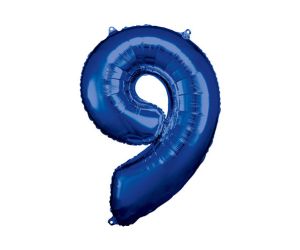 maxi zahl blau 9 