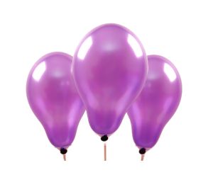 miniballons metallic violett 1 
